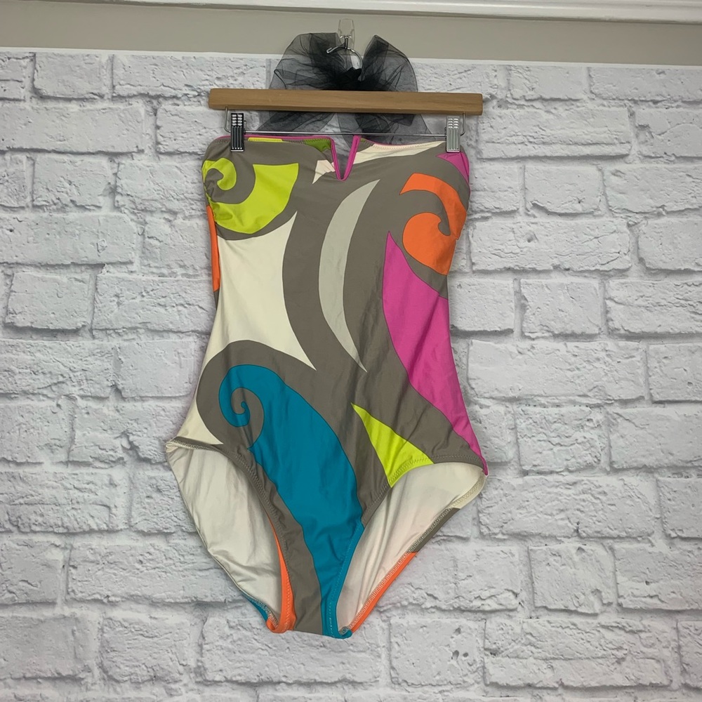 Trina Turk Swirls One Piece